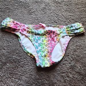 Victoria’s Secret cheetah multicolor bikini bottom